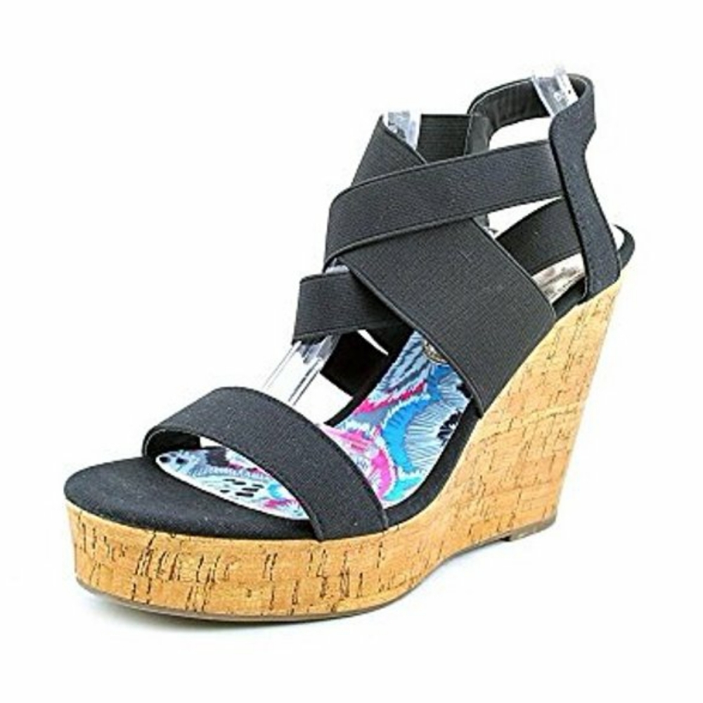 Madden Girl Eastt Wedge Sandals